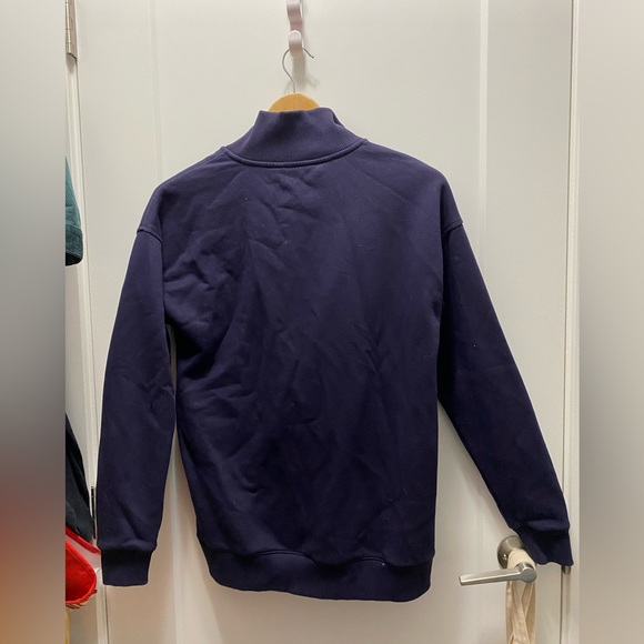 Calvin Klein navy quarter-zip up - Picture 4 of 4